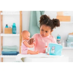 Corolle Trousse de toilette et accessoires pour poupon 36 et 42 cm