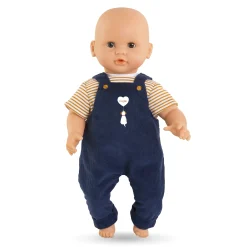 Corolle T-Shirt et Salopette Marine pour poupon 30 cm