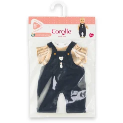 Corolle T-Shirt et Salopette Marine pour poupon 30 cm