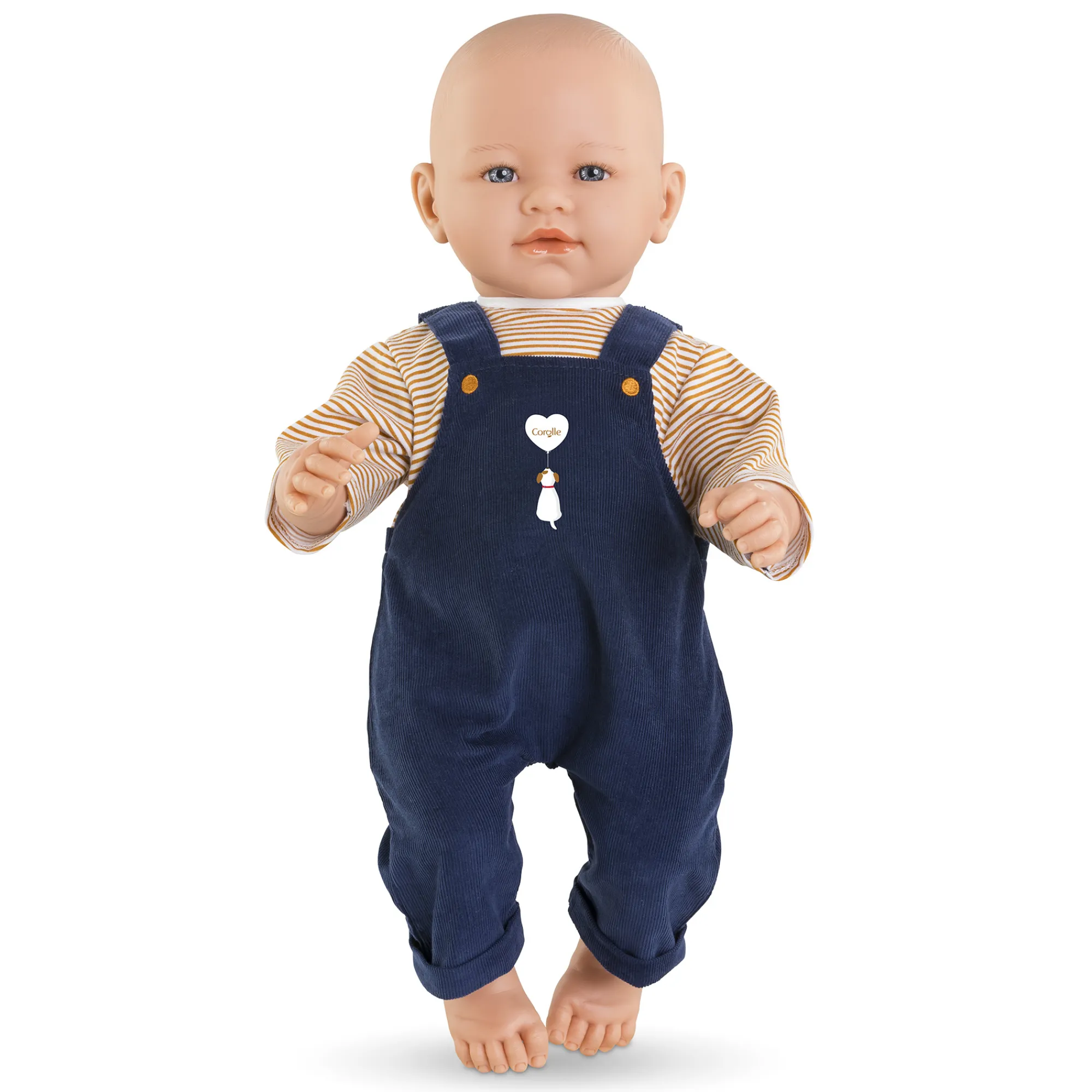 Corolle T-Shirt et Salopette Marine pour poupon 42 cm