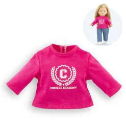Corolle T-Shirt Fuchsia Academy pour poupée ma
