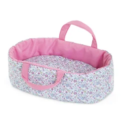 Corolle Turbulette Peluche Rose et Couffin Floral