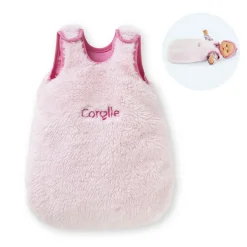 Corolle Turbulette Peluche Rose pour poupon 30 cm